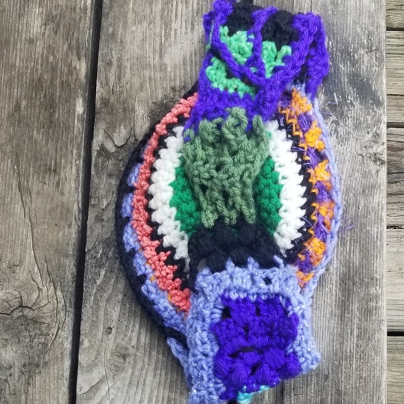 Crochet Eye Headband Art Handmade Halloween